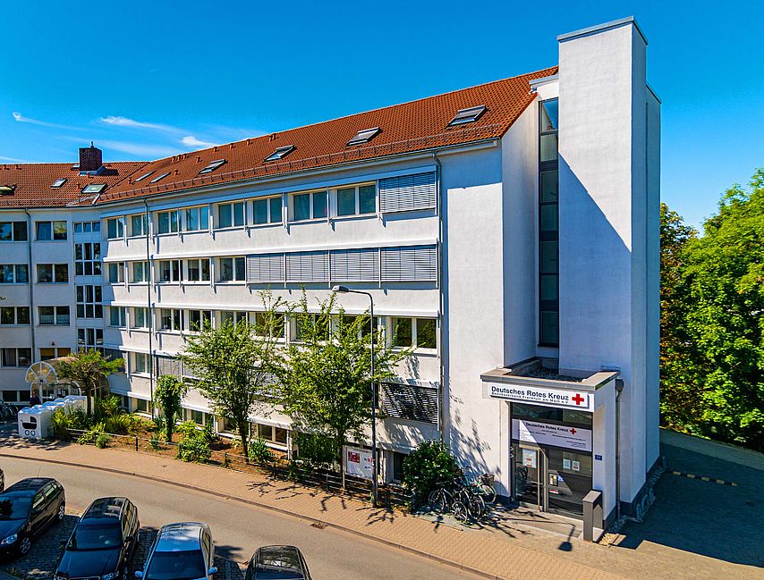 Rettungsdienstschule ZAS Frankfurt Das Gebäude der DRK-Rettungsdienstschule ZAS in Frankfurt-Höchst.